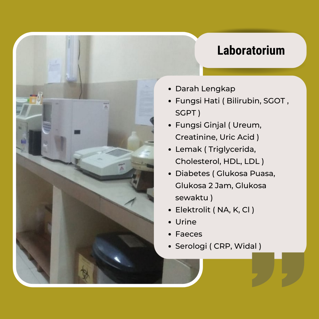 laboratorium RSIA Harapan Mulia